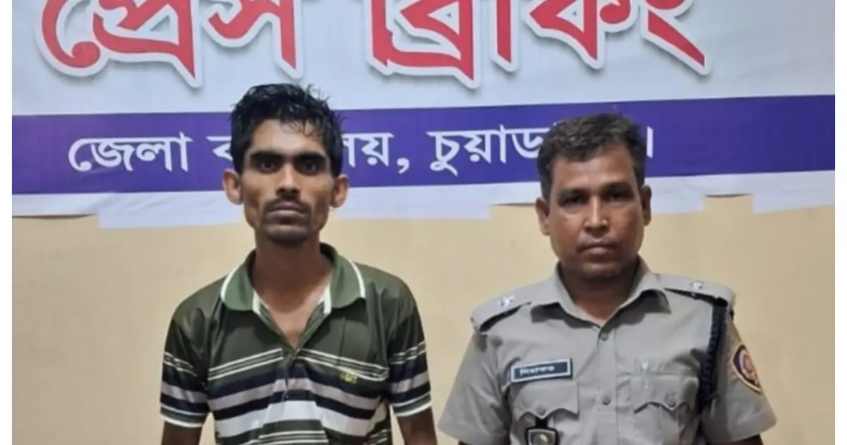চুয়াডাঙ্গা মাদক দ্রব্য অধিদপ্তরের অভিযানে ইয়াবাসহ মাদক কারবারি গ্রেপ্তার 