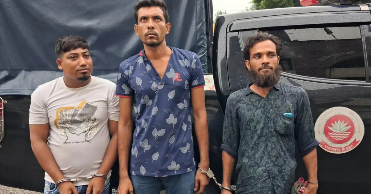 চুয়াডাঙ্গা মাদক দ্রব্য অধিদপ্তরের অভিযানে ৩ জন গ্রেপ্তার