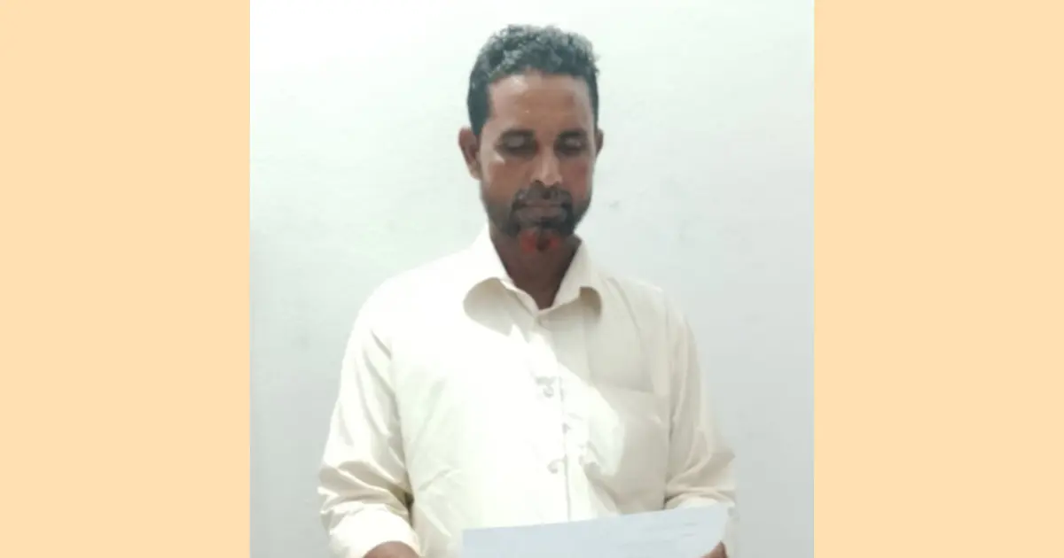 আলমডাঙ্গার ভাংবাড়ীয়া গ্রামের এক ব্যক্তির পাল্টা সংবাদ সম্মেলন,সত্য উদঘাটনের দাবী