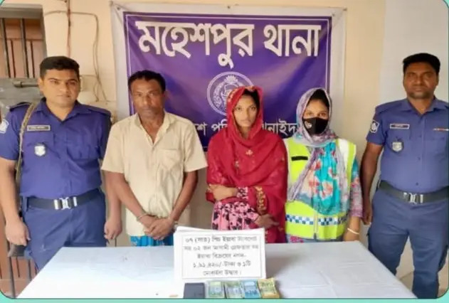 মহেশপুরে পুলিশের মাদক বিরোধী অভিযানে গ্রেপ্তার-৪ 