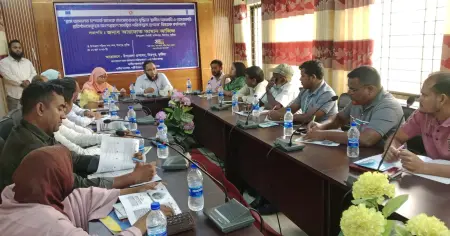 কুষ্টিয়ার মিরপুরে গ্রাম আদালত বিষয়ক কর্মশালা অনুষ্ঠিত