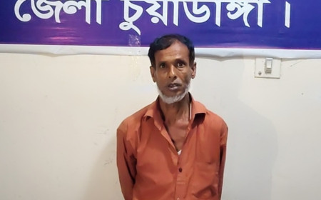 আলমডাঙ্গার বেলগাছি গ্রাম থেকে গাঁজা সহ এক ব্যক্তি গ্রেপ্তার