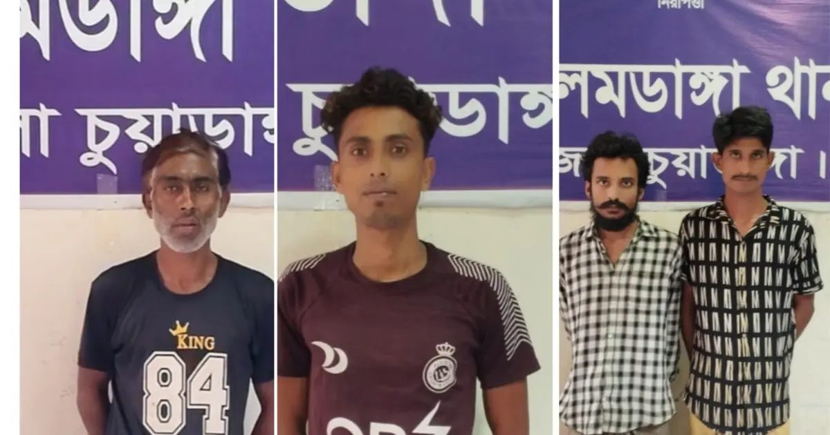 আলমডাঙ্গায় পুলিশের অভিযানে গ্রেপ্তার-৪, সামারি ট্রায়ালে বিভিন্ন মেয়াদে কারাদণ্ড ও অর্থদণ্ড 
