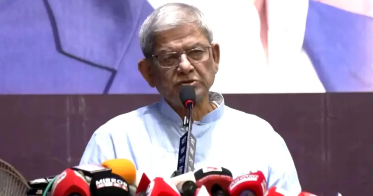 সংবিধান সংশোধন করা হবে, সংস্কার বা পুনর্লিখন নয়: মির্জা ফখরুল