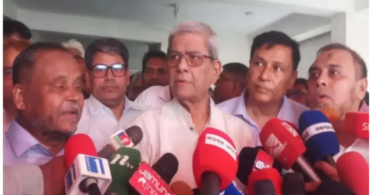বিএনপিকে ফ্যাসিবাদের দল বলা জ্ঞানের অভাব: রংপুরে মির্জা ফখরুল