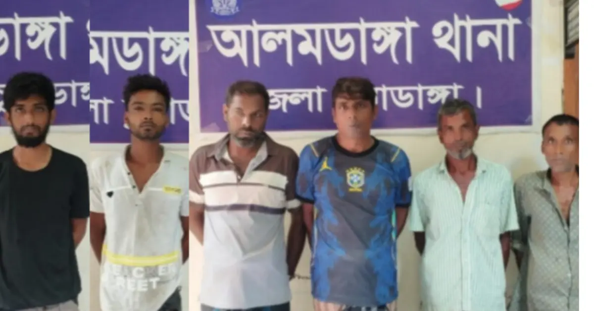 আলমডাঙ্গায় মাদকসহ গ্রেফতার-৬, তাৎক্ষণিক  বিচারে বিভিন্ন মেয়াদে কারাদণ্ড ও অর্থদণ্ড