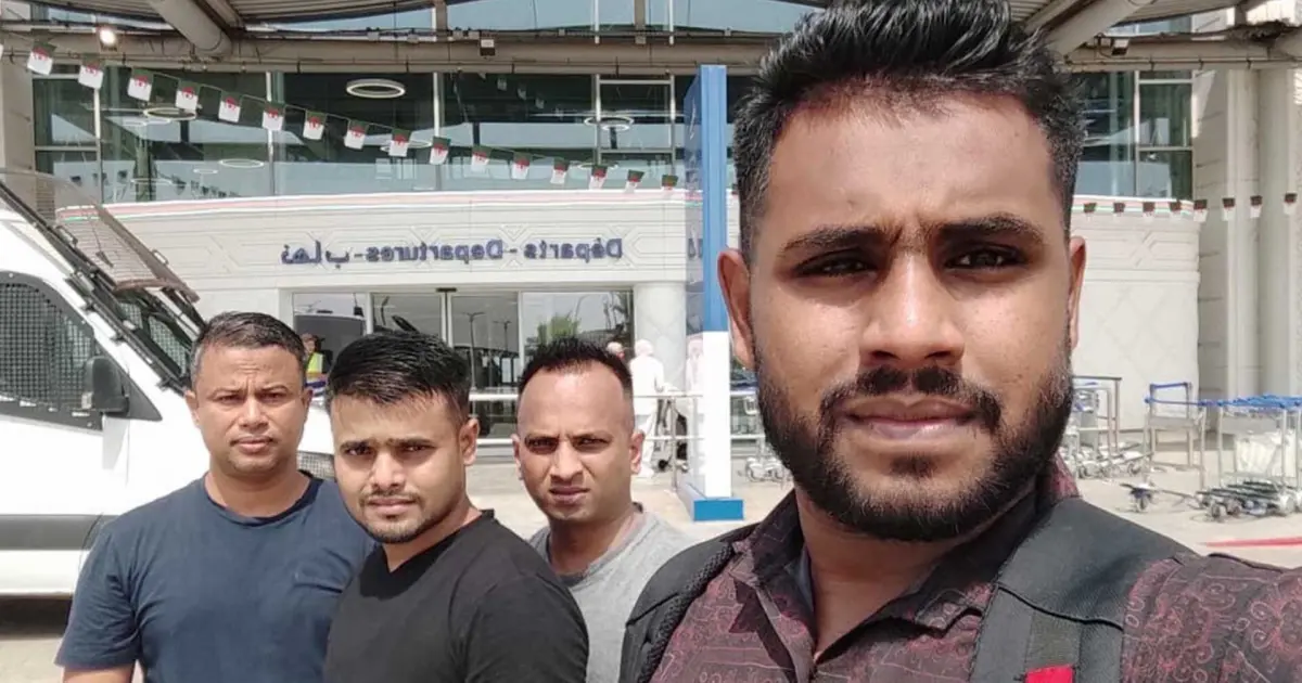 অবৈধভাবে অবস্থানকালে আলজেরিয়ায় আটক ৪ বাংলাদেশি দেশে ফিরেছেন