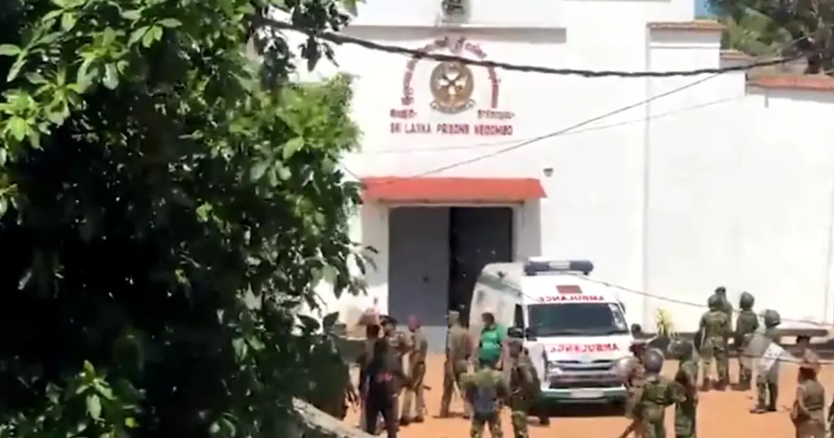শ্রীলঙ্কায় কারাগারে দুই মাদকচক্রের ভয়াবহ সংঘর্ষ, ৪ কারারক্ষীসহ নিহত ১৯