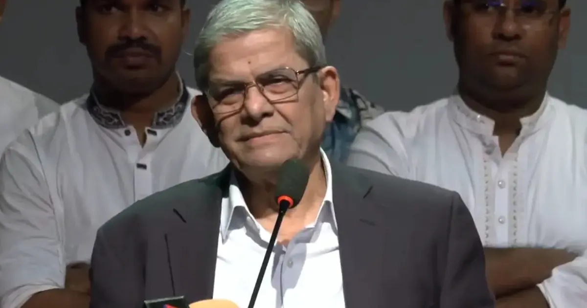 দেশে ৪ কোটি শিক্ষিত যুবক বেকার, ঘুরে দাঁড়ানোই এখন বড় চ্যালেঞ্জ: মির্জা ফখরুল