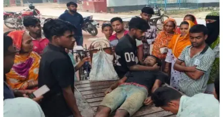 মহেশপুরে ড্রেন নির্মাণকালে বিদ্যুৎস্পৃষ্ট হয়ে এক শ্রমিকের মৃত্যু