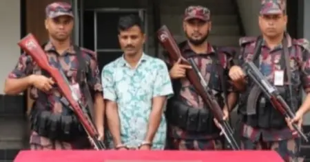 যশোরে ১ কোটি ৪০ লাখ টাকার স্বর্ণসহ বিজিবির হাতে পাচারকারী আটক