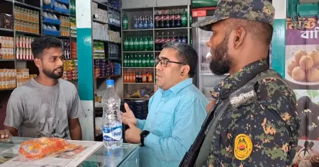 আলমডাঙ্গা উপজেলায় ভোক্তার অভিযান মিষ্টির দোকানে ২০ হাজার টাকা জরিমানা