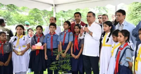 দেশকে সবুজায়নে শিশুদের প্রতি বছর অন্তত একটি গাছ লাগানোর আহ্বান প্রধানমন্ত্রীর