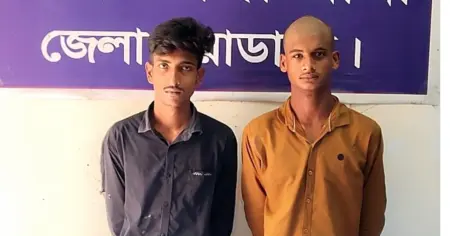 আলমডাঙ্গায় দুই মাদক সেবী গ্রেপ্তার,সংক্ষিপ্ত আদালতে ৬ মাসের কারাদণ্ড ও অর্থদণ্ড