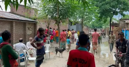 চুয়াডাঙ্গার দামুড়হুদায় বিদ্যুৎস্পৃষ্টে গৃহবধূর মৃত্যু
