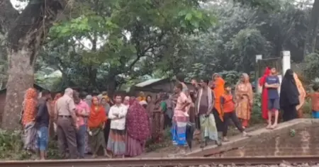 চুয়াডাঙ্গার মুন্সিগঞ্জে ট্রেনে কেটে এক নারীর মৃত্যু