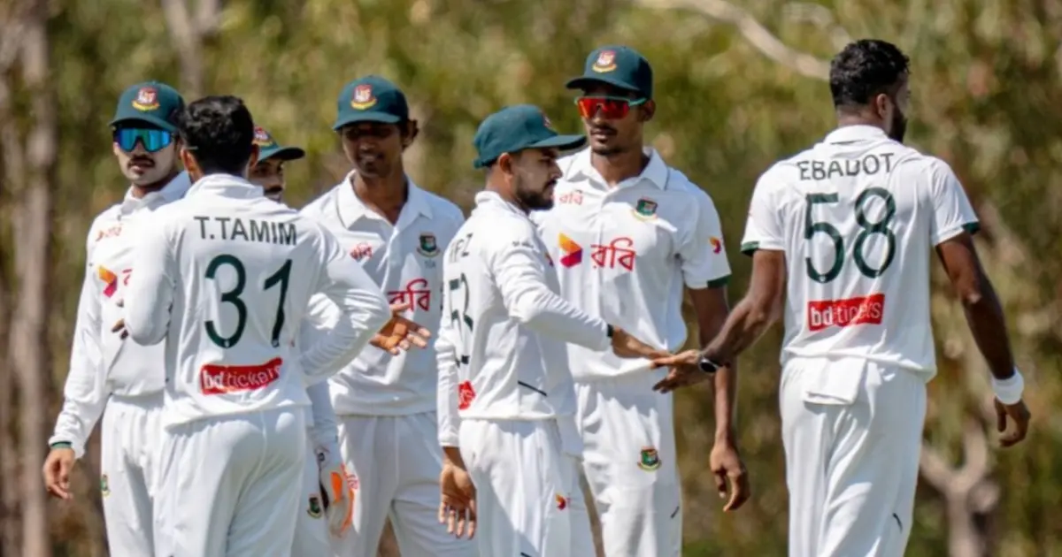 ডারউইনে ব্যাটিং বিপর্যয়: অজি একাদশের কাছে ইনিংস ব্যবধানে হারল বাংলাদেশ