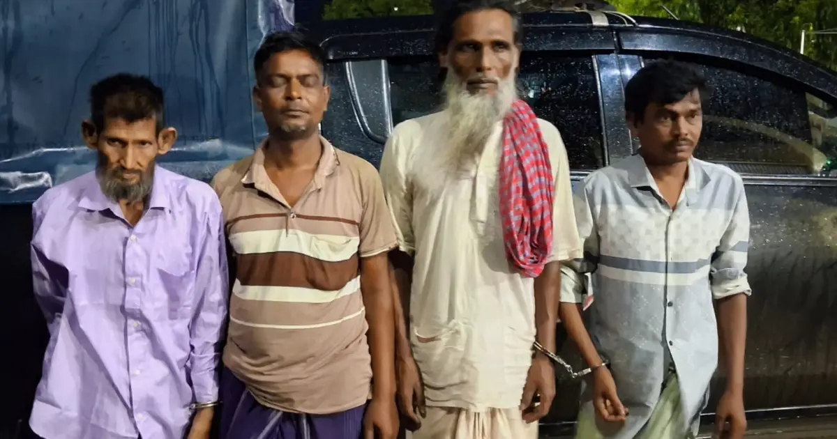 চুয়াডাঙ্গার দর্শনায় গাঁজাসহ ৪ জন গ্রেফতার, ভ্রাম্যমাণ আদালতে জেল-জরিমানা