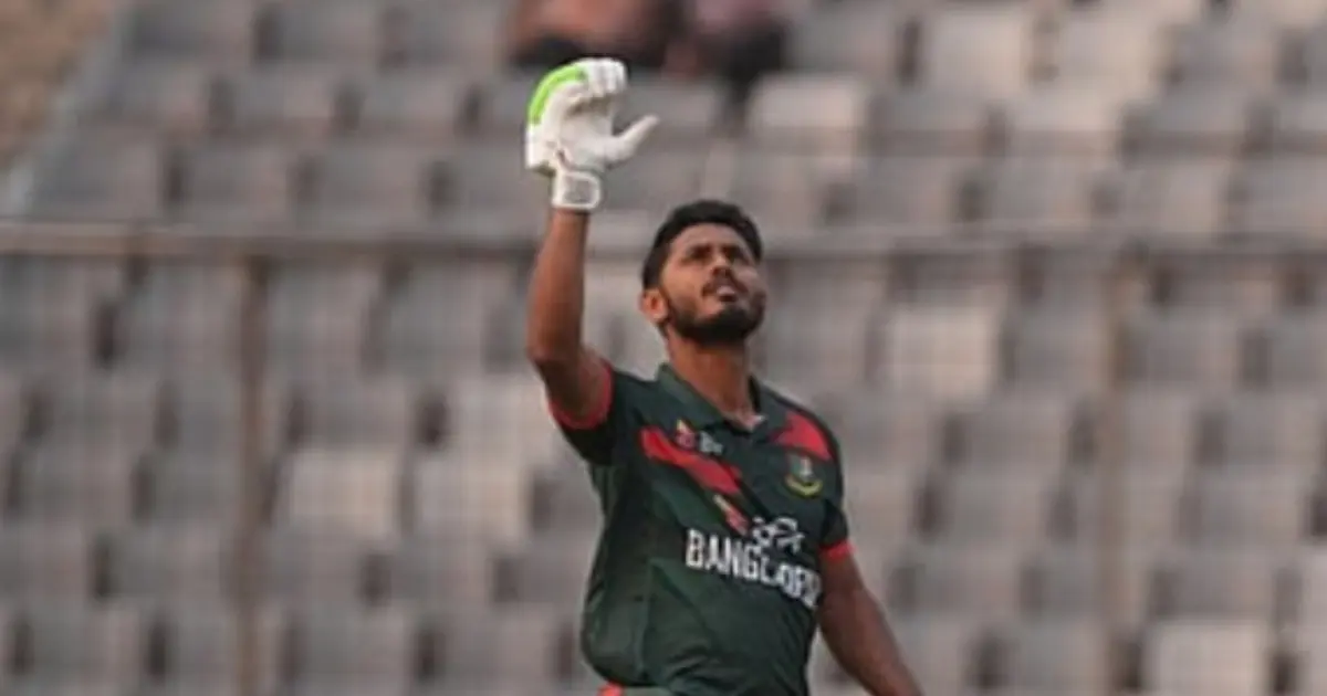 আইসিসির মাসসেরার দৌড়ে প্রথমবার তানজিদ হাসান: লড়াইয়ে ব্রুক ও গ্রিভস