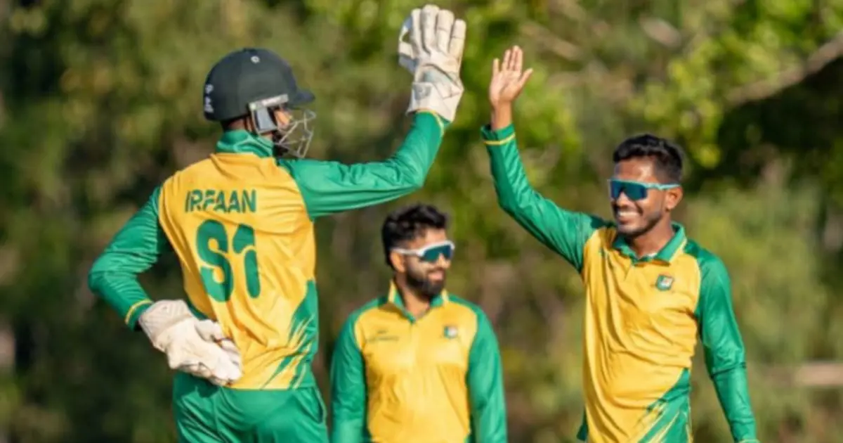 টপ এন্ড টি-টোয়েন্টি: রুবেল-সাব্বিরের নৈপুণ্যে বাংলাদেশ এইচপির জয়