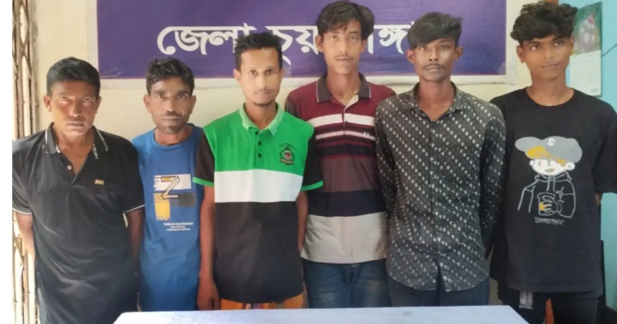 আলমডাঙ্গায় পুলিশের অভিযানে মা দকসহ গ্রেপ্তার ৬, ৫ জনকে সামারি ট্রায়াল কোর্টে প্রেরণ