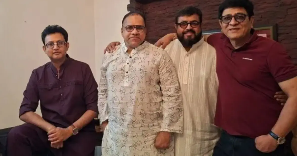 মিশা সওদাগরের বাসায় ৯০ দশকের তিন নায়ক, ফেসবুকে স্মৃতিচারণ