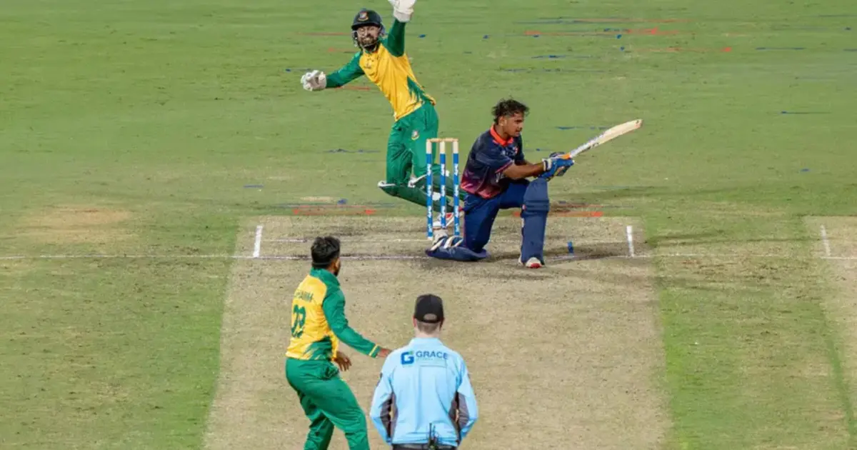 বোলারদের দারুণ নৈপুণ্যে নেপালকে উড়িয়ে দিল বাংলাদেশ এইচপি দল