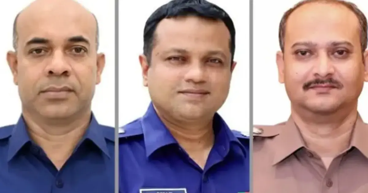 গাজীপুর, খুলনা ও কুষ্টিয়ায় নতুন পুলিশ সুপার নিয়োগ