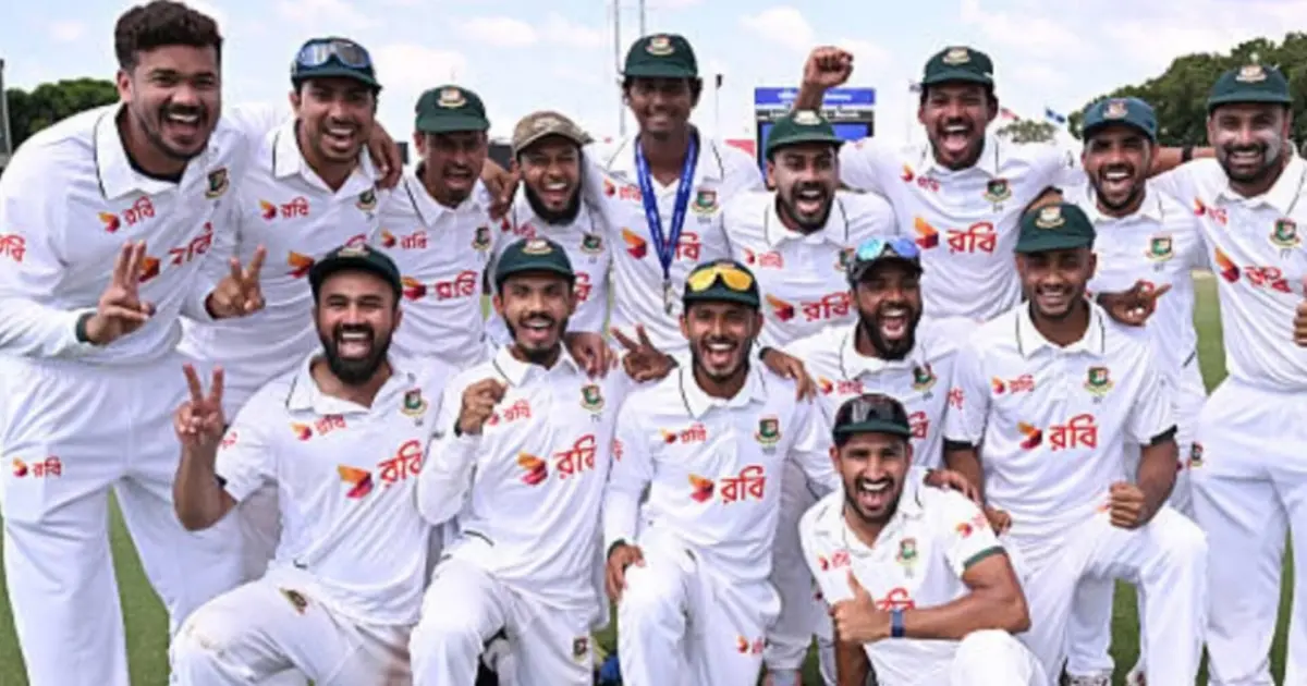 অস্ট্রেলিয়াকে রুখে টেস্ট র‍্যাঙ্কিংয়ে ঐতিহাসিক ছয়ে বাংলাদেশ 