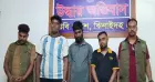 ঝিনাইদহে ডিবি পুলিশের অভিযানে অস্ত্র ও গুলিসহ ৩ যুবক আটক