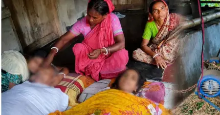 ঝিনাইদহের শৈলকুপায় ঘাস কাটার মেশিনে বিদ্যুৎস্পৃষ্ট হয়ে স্বামী-স্ত্রীর মর্মান্তিক মৃ ত্যু