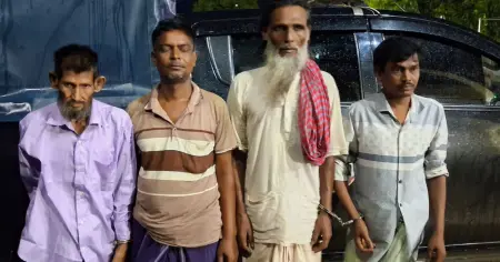 চুয়াডাঙ্গার দর্শনায় গাঁজাসহ ৪ জন গ্রেফতার, ভ্রাম্যমাণ আদালতে জেল-জরিমানা