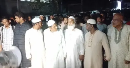 আলমডাঙ্গায় সাবেক শিবির নেতার উপর হামলার প্রতিবাদে জামায়াতের বিক্ষোভ মিছিল ও সমাবেশ