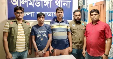 আলমডাঙ্গায় মুক্তিপণ না পেয়ে কিশোর হত্যা: গাজীপুর থেকে পলাতক আসামি গ্রেপ্তার