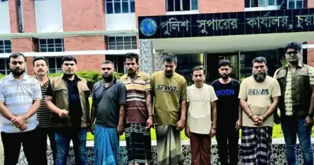 চুয়াডাঙ্গার জীবননগরে ট্রান্সফরমার চোর চক্রের ৬ সদস্য গ্রেপ্তার, ব্যবহৃত গাড়ি ও মালামাল উদ্ধার