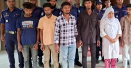 মাগুরায় ভুয়া সিআইডি সেজে নারী অপহরণের চেষ্টা, গ্রেপ্তার ৭
