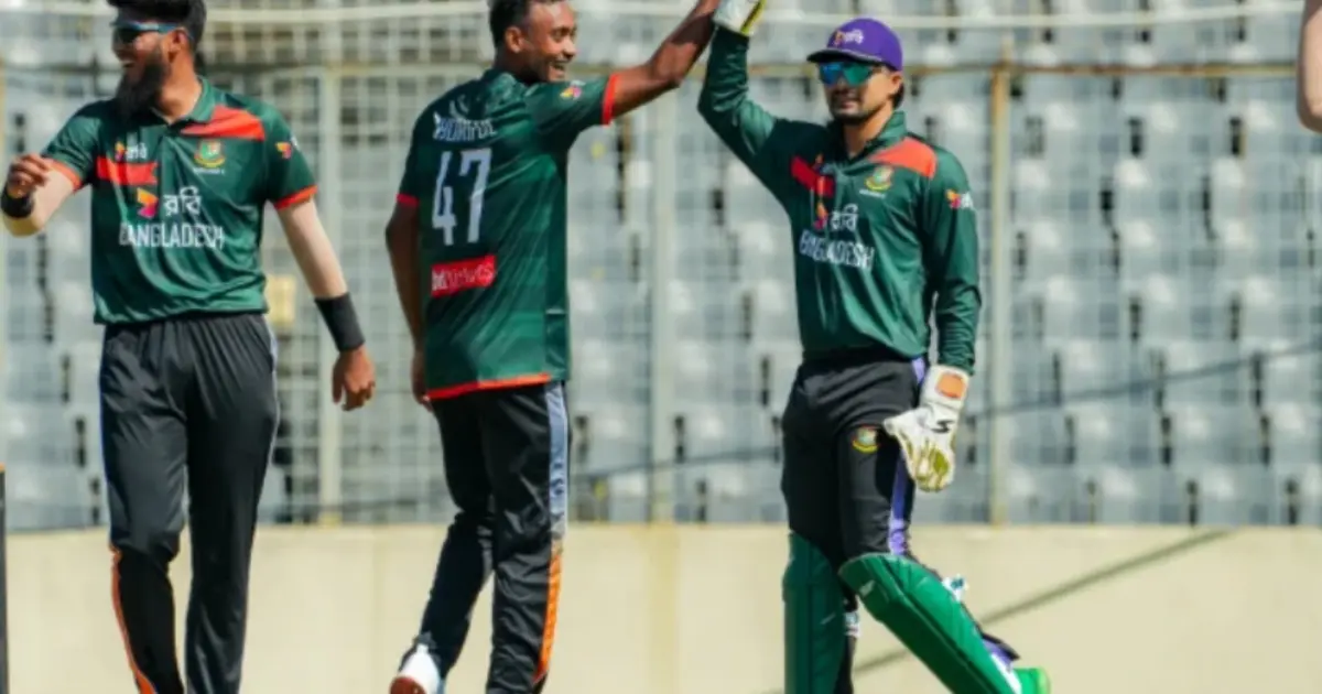 এশিয়ান গেমসের প্রস্তুতিতে লিটনদের হারাল সোহানের দল