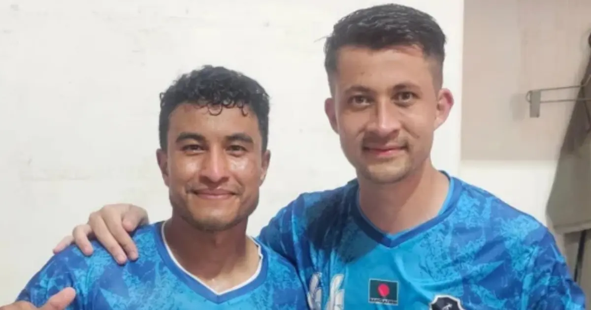বাংলাদেশে খেলে সংসার চলছে নেপালি ফুটবলার এরিক বিস্তার