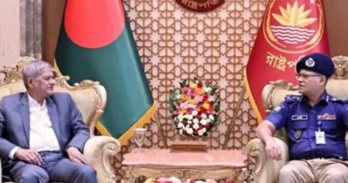 আইনশৃঙ্খলা রক্ষা ও অপরাধ দমনে পুলিশকে মানবিক হওয়ার আহ্বান রাষ্ট্রপতির