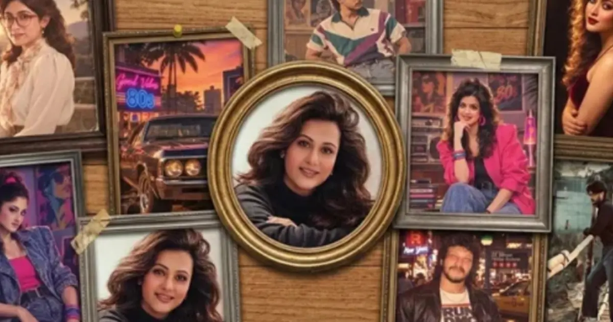 আশি ও নব্বইয়ের দশকের রেট্রো লুকে সাড়া ফেললেন তারকারা
