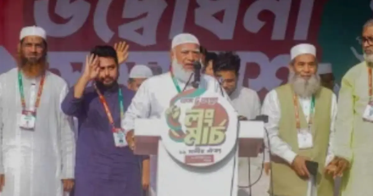 জনগণের দাবি না মানলে যে কোনো সময় এক দফা আন্দোলন: জামায়াত আমির