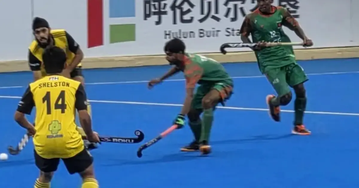 জুনিয়র এশিয়া কাপ হকি: চীনের পর মালয়েশিয়ার কাছেও হারল বাংলাদেশ