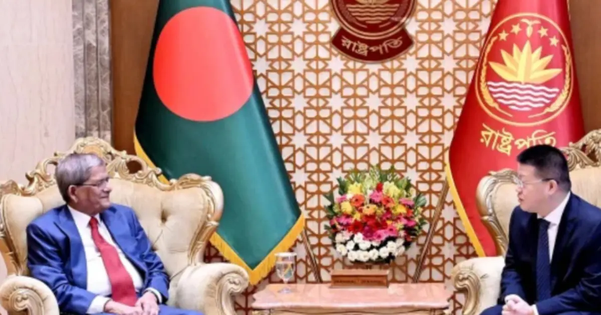 চীনা বিনিয়োগ ও রোহিঙ্গা প্রত্যাবাসনে রাষ্ট্রপতির আহ্বান