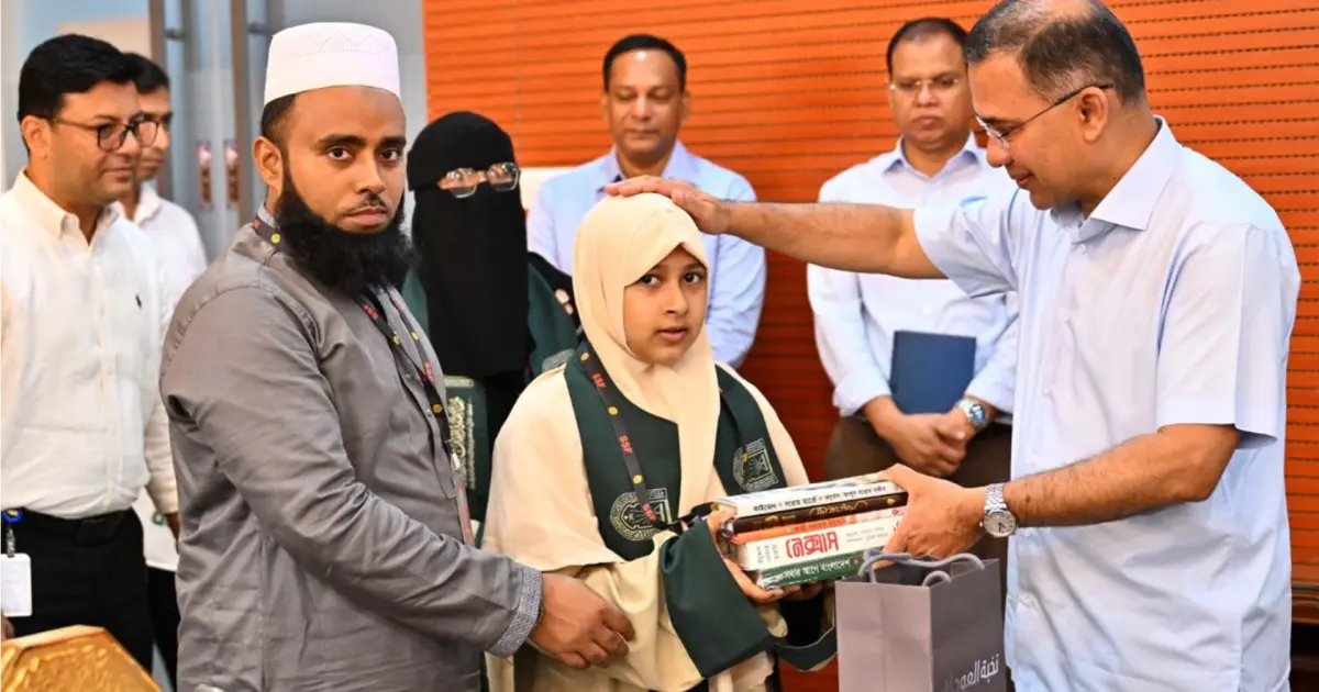 সৌদি আরবে কোরআন বিজয়ী হাফেজদের সংবর্ধনা প্রধানমন্ত্রীর: মেধাবীদের সঠিক মূল্যায়নের সুফল পাবে দেশ 