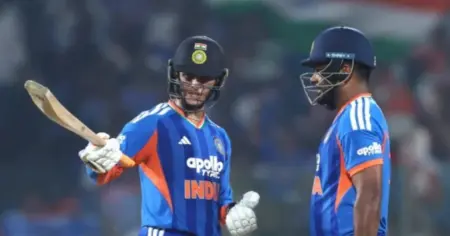 ৩০ বলে সেঞ্চুরি, ইতিহাস গড়ে রেকর্ড বুক ওলটালেন অভিষেক