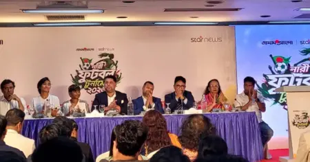 ৩৬ দল নিয়ে শুরু হচ্ছে ‘প্রথম আলো-স্টার নিউজ নারী ফুটবল টুর্নামেন্ট’