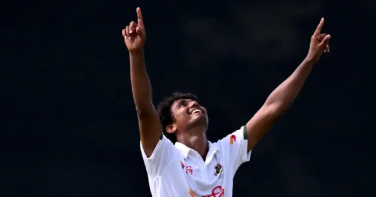 আফগানদের বিরুদ্ধে টেস্টে হ্যাটট্রিকের স্বীকৃতি: আইসিসি র‌্যাঙ্কিংয়ে ক্যারিয়ার সেরা অবস্থানে হাসান মাহমুদ