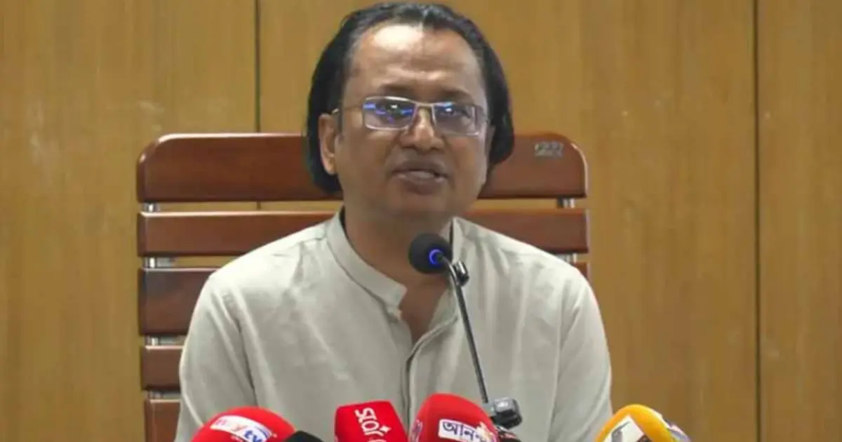 আওয়ামী লীগের সঙ্গে আপসের কোনো সুযোগ নেই: তথ্য উপদেষ্টা ডা. জাহেদ উর রহমান