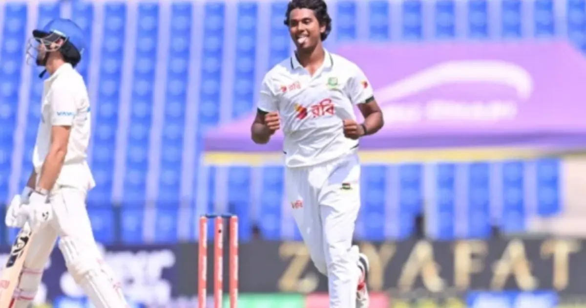 হাসানের ঐতিহাসিক হ্যাটট্রিকে আফগানিস্তান গুটিয়ে ২৪০ রানে, বাংলাদেশের বড় লিড