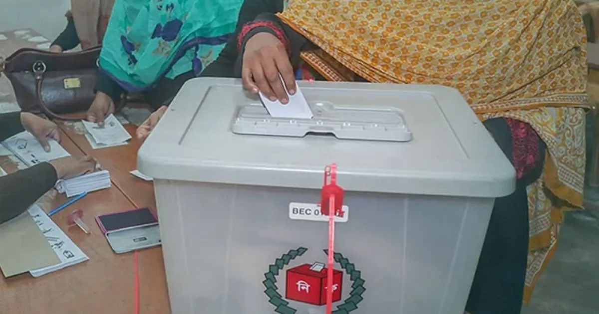 ঠাকুরগাঁও-১ আসনের উপনির্বাচনে ভোটগ্রহণ শুরু, নজরদারিতে বিজিবি ও ড্রোন